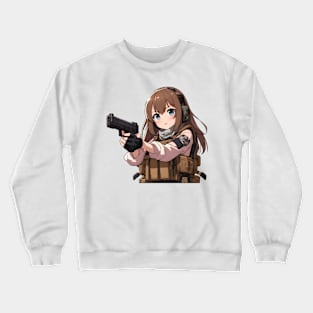 Tactical Girl Crewneck Sweatshirt